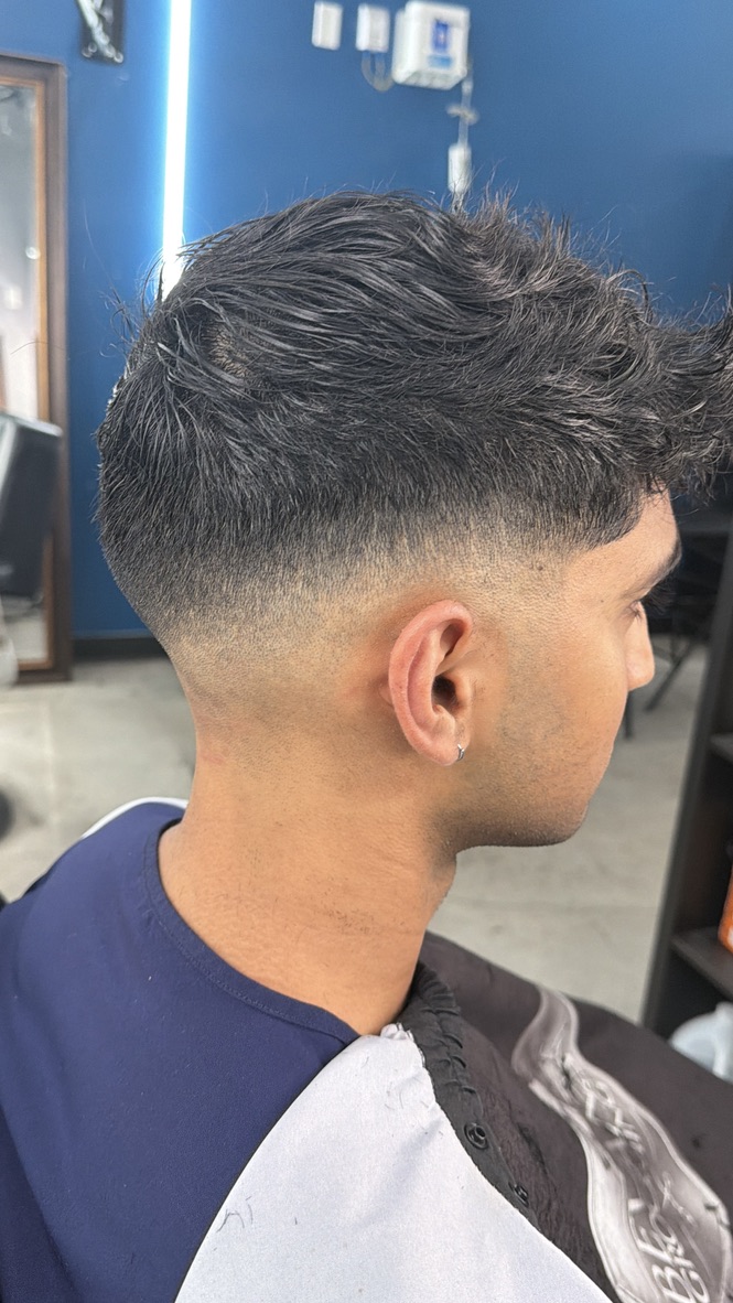 Bevans Grooming fade example