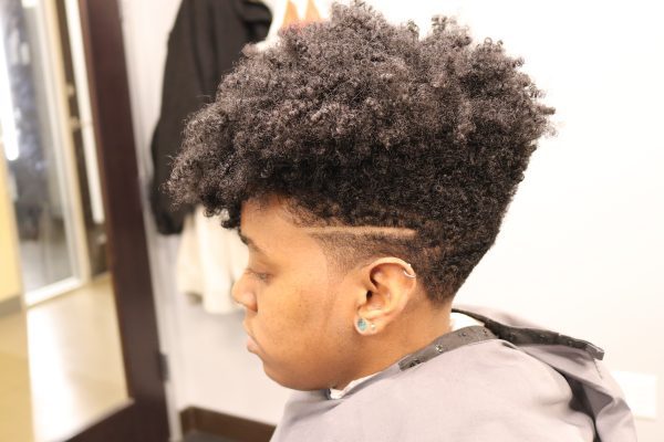 Woman Natural Haircut 3 Bevans Grooming Barbershop
